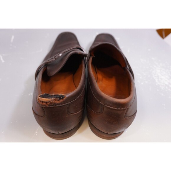 Authentic Gucci GG Donnie Brown Mens Leather Loafer US10 EU43.5 UK9.5 Read main image 8